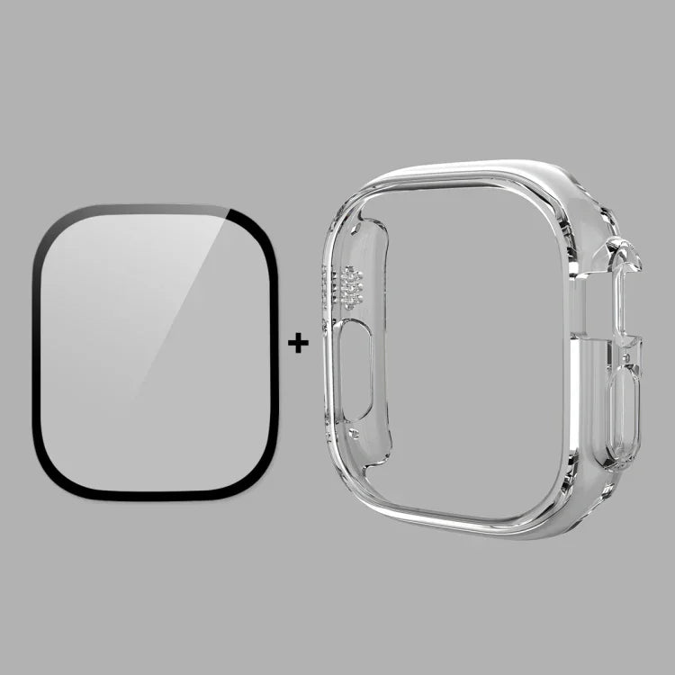 Ốp lưng 2 trong 1 PC + miếng dán kính cường lực 9H bảo vệ toàn diện ENKAY cho Apple Watch Ultra 3 / 2 / 1 49mm