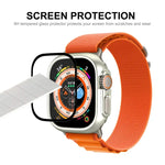 Ốp lưng 2 trong 1 PC + miếng dán kính cường lực 9H bảo vệ toàn diện ENKAY cho Apple Watch Ultra 3 / 2 / 1 49mm