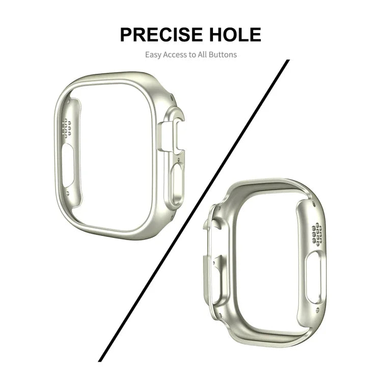 Ốp lưng 2 trong 1 PC + miếng dán kính cường lực 9H bảo vệ toàn diện ENKAY cho Apple Watch Ultra 3 / 2 / 1 49mm