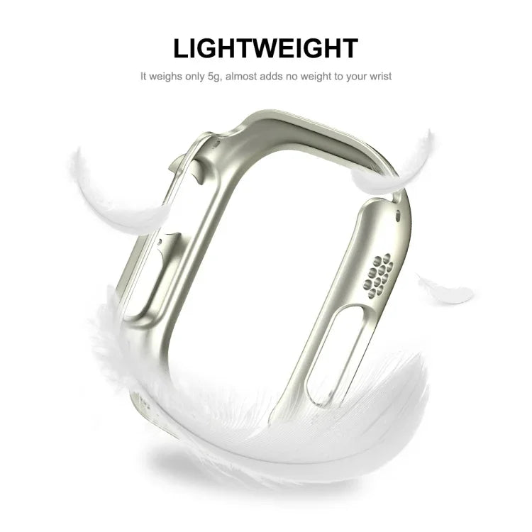 Ốp lưng 2 trong 1 PC + miếng dán kính cường lực 9H bảo vệ toàn diện ENKAY cho Apple Watch Ultra 3 / 2 / 1 49mm