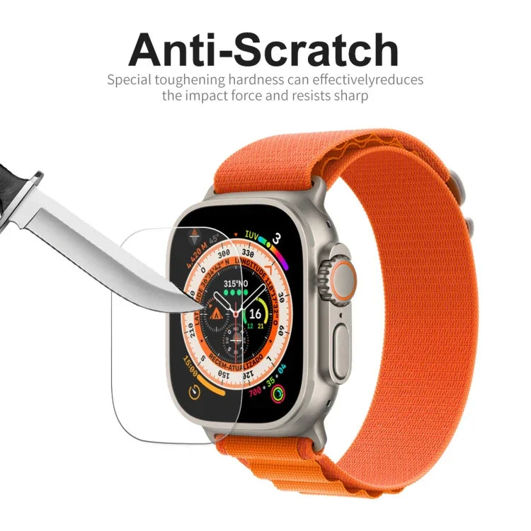 Miếng dán kính cường lực 9H dày 0.2mm ENKAY cho Apple Watch Ultra 1 / 2 / 3 49mm, 1 cái, 2 cái, 5 cái, 10 cái
