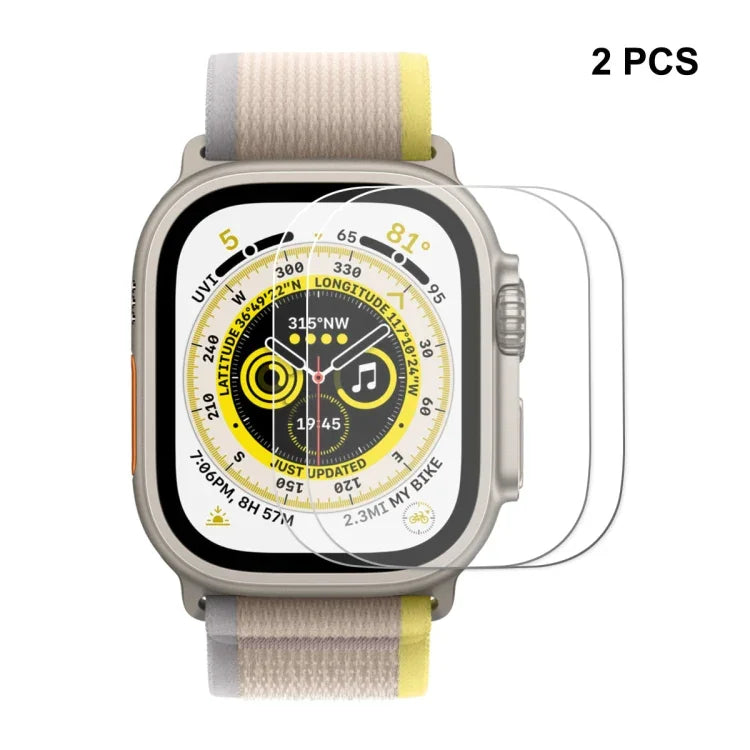 Miếng dán kính cường lực 9H dày 0.2mm ENKAY cho Apple Watch Ultra 1 / 2 / 3 49mm, 1 cái, 2 cái, 5 cái, 10 cái