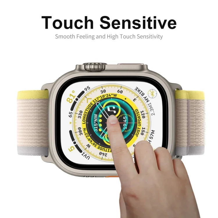 Miếng dán kính cường lực 9H bảo vệ toàn diện ENKAY cho Apple Watch Ultra 1 / 2 / 3 49mm, 1 cái, 2 cái, 5 cái, 10 cái