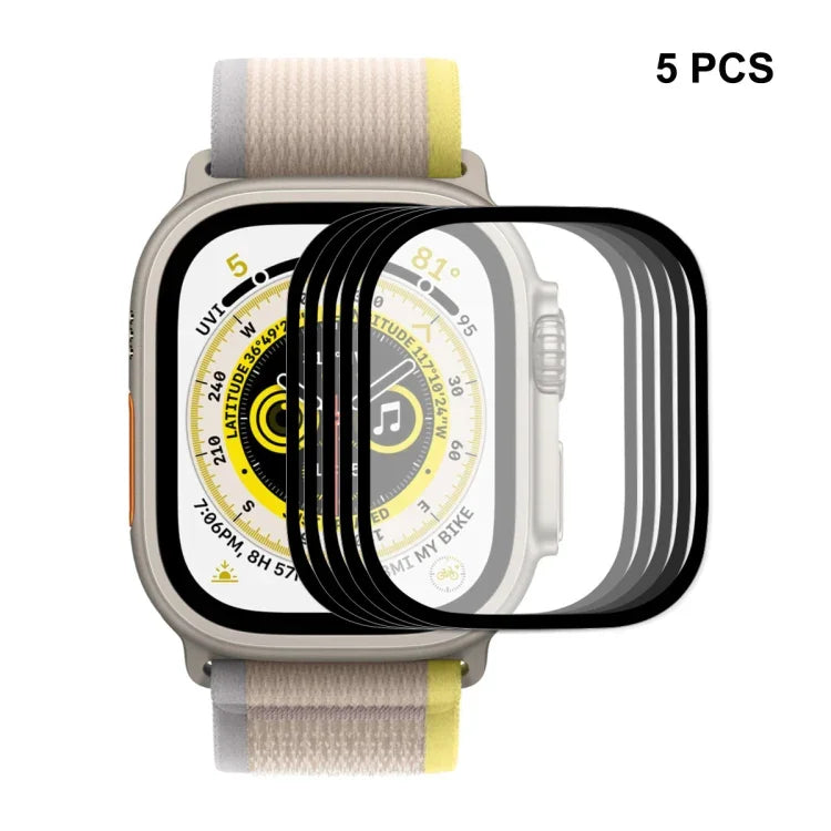 Miếng dán kính cường lực 9H bảo vệ toàn diện ENKAY cho Apple Watch Ultra 1 / 2 / 3 49mm, 1 cái, 2 cái, 5 cái, 10 cái