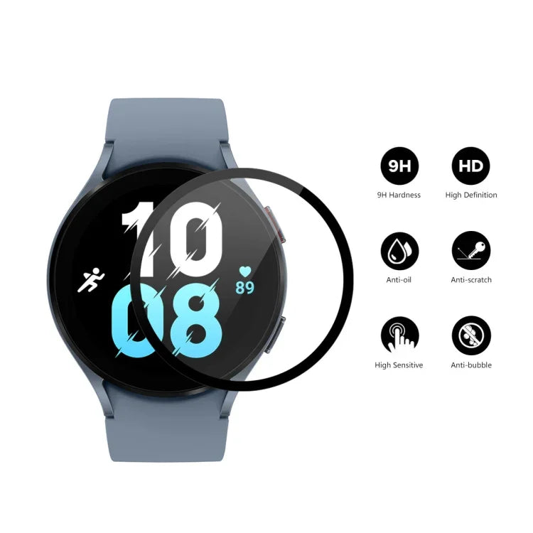 Dành cho Samsung Galaxy Watch5 44mm ENKAY Kính Cường Lực 9H Bao Phủ Toàn Bộ, 1 Cái, 2 Cái, 5 Cái, 10 Cái