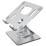 Giá đỡ máy tính xách tay CNC hợp kim nhôm gập điều chỉnh chiều cao công thái học xoay 360 độ 2026