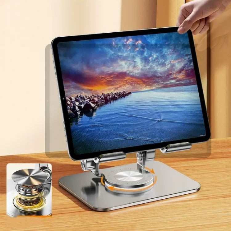 Giá đỡ máy tính xách tay CNC hợp kim nhôm gập điều chỉnh chiều cao công thái học xoay 360 độ 2026