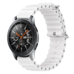 Dây đồng hồ silicone màu trơn kiểu đại dương 22mm, cho Samsung Galaxy Watch3 45mm, cho Samsung Galaxy Watch 46mm, cho Samsung Gear S3 Classic, cho Samsung Gear S3 Frontier