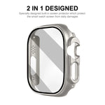 Ốp lưng khung PC + kính cường lực 9H ENKAY cho Apple Watch Ultra 3 / 2 / 1 49mm