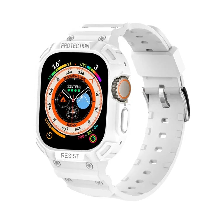 Ốp Lưng TPU Tích Hợp JUNSUNMAY Dây Đeo Đồng Hồ Co Giãn Điều Chỉnh Cho Apple Watch Ultra 3 / 2 / 1 49mm