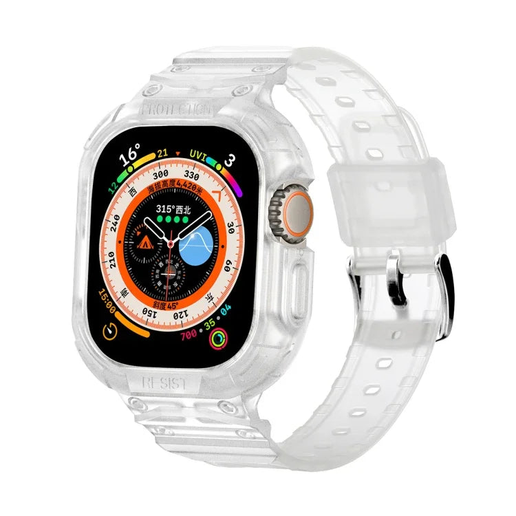 Ốp Lưng TPU Tích Hợp JUNSUNMAY Dây Đeo Đồng Hồ Co Giãn Điều Chỉnh Cho Apple Watch Ultra 3 / 2 / 1 49mm