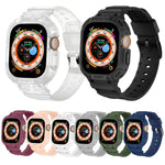 Ốp Lưng TPU Tích Hợp JUNSUNMAY Dây Đeo Đồng Hồ Co Giãn Điều Chỉnh Cho Apple Watch Ultra 3 / 2 / 1 49mm