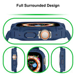 Ốp Lưng TPU Tích Hợp JUNSUNMAY Dây Đeo Đồng Hồ Co Giãn Điều Chỉnh Cho Apple Watch Ultra 3 / 2 / 1 49mm