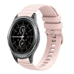 Dây đồng hồ silicone màu đặc chấm sóng 20mm, dành cho Samsung Galaxy Gear S2 Classic