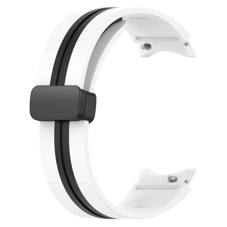 Dây đồng hồ silicone khóa nam châm gập, cho Samsung Galaxy Watch 4 Classic 46mm, cho Samsung Galaxy Watch 4 Classic 42mm
