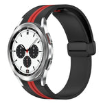 Dây đồng hồ silicone khóa nam châm gập, cho Samsung Galaxy Watch 4 Classic 46mm, cho Samsung Galaxy Watch 4 Classic 42mm