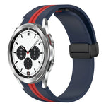 Dây đồng hồ silicone khóa nam châm gập, cho Samsung Galaxy Watch 4 Classic 46mm, cho Samsung Galaxy Watch 4 Classic 42mm