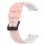 Dây đồng hồ silicone hai màu có lỗ thoáng 22mm, Dành cho Samsung Galaxy Watch3 45mm, Dành cho Samsung Galaxy Watch 46mm, Dành cho Samsung Gear S3 Classic, Dành cho Samsung Gear S3 Frontier