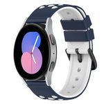 Dây đồng hồ silicone hai màu có lỗ thoáng 22mm, Dành cho Samsung Galaxy Watch3 45mm, Dành cho Samsung Galaxy Watch 46mm, Dành cho Samsung Gear S3 Classic, Dành cho Samsung Gear S3 Frontier