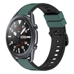 Dây Đồng Hồ Silicone Hai Màu 22mm, Cho Samsung Galaxy Watch3 45mm, Cho Samsung Galaxy Watch 46mm, Cho Samsung Gear S3 Classic, Cho Samsung Gear S3 Frontier