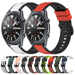 Dây Đồng Hồ Silicone Hai Màu 22mm, Cho Samsung Galaxy Watch3 45mm, Cho Samsung Galaxy Watch 46mm, Cho Samsung Gear S3 Classic, Cho Samsung Gear S3 Frontier
