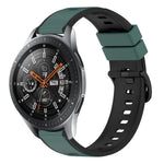 Dây Đồng Hồ Silicone Hai Màu 22mm, Cho Samsung Galaxy Watch3 45mm, Cho Samsung Galaxy Watch 46mm, Cho Samsung Gear S3 Classic, Cho Samsung Gear S3 Frontier