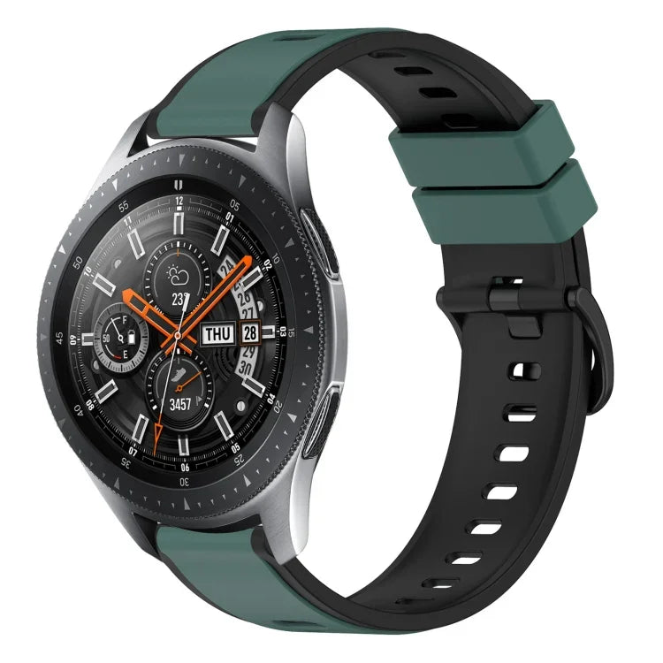 Dây Đồng Hồ Silicone Hai Màu 22mm, Cho Samsung Galaxy Watch3 45mm, Cho Samsung Galaxy Watch 46mm, Cho Samsung Gear S3 Classic, Cho Samsung Gear S3 Frontier