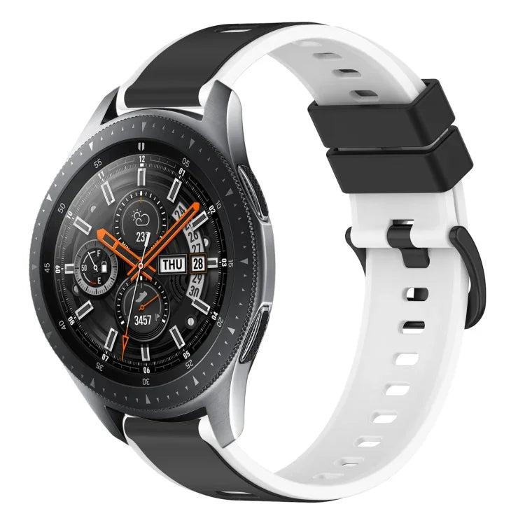 Dây Đồng Hồ Silicone Hai Màu 22mm, Cho Samsung Galaxy Watch3 45mm, Cho Samsung Galaxy Watch 46mm, Cho Samsung Gear S3 Classic, Cho Samsung Gear S3 Frontier