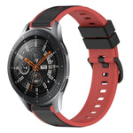Dây Đồng Hồ Silicone Hai Màu 22mm, Cho Samsung Galaxy Watch3 45mm, Cho Samsung Galaxy Watch 46mm, Cho Samsung Gear S3 Classic, Cho Samsung Gear S3 Frontier