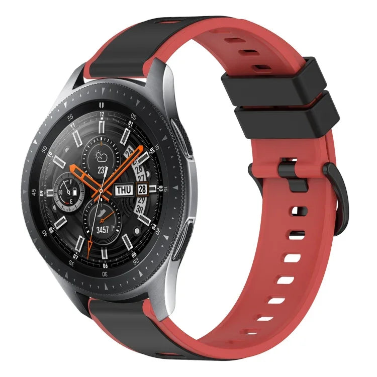 Dây Đồng Hồ Silicone Hai Màu 22mm, Cho Samsung Galaxy Watch3 45mm, Cho Samsung Galaxy Watch 46mm, Cho Samsung Gear S3 Classic, Cho Samsung Gear S3 Frontier