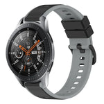 Dây Đồng Hồ Silicone Hai Màu 22mm, Cho Samsung Galaxy Watch3 45mm, Cho Samsung Galaxy Watch 46mm, Cho Samsung Gear S3 Classic, Cho Samsung Gear S3 Frontier