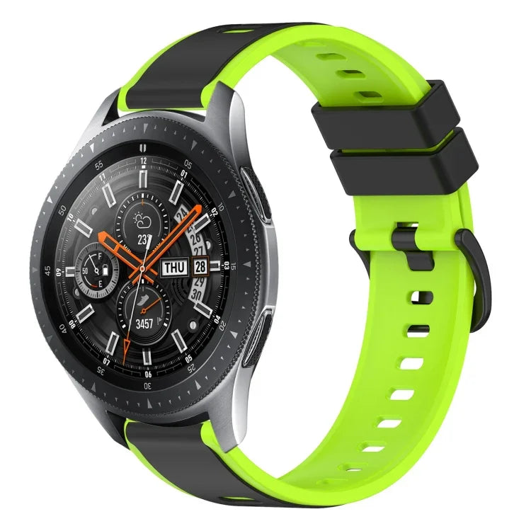 Dây Đồng Hồ Silicone Hai Màu 22mm, Cho Samsung Galaxy Watch3 45mm, Cho Samsung Galaxy Watch 46mm, Cho Samsung Gear S3 Classic, Cho Samsung Gear S3 Frontier
