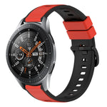 Dây Đồng Hồ Silicone Hai Màu 22mm, Cho Samsung Galaxy Watch3 45mm, Cho Samsung Galaxy Watch 46mm, Cho Samsung Gear S3 Classic, Cho Samsung Gear S3 Frontier