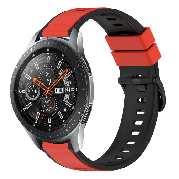 Dây Đồng Hồ Silicone Hai Màu 22mm, Cho Samsung Galaxy Watch3 45mm, Cho Samsung Galaxy Watch 46mm, Cho Samsung Gear S3 Classic, Cho Samsung Gear S3 Frontier