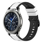Dây Đồng Hồ Silicone Hai Màu 22mm, Cho Samsung Galaxy Watch3 45mm, Cho Samsung Galaxy Watch 46mm, Cho Samsung Gear S3 Classic, Cho Samsung Gear S3 Frontier