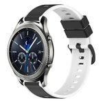 Dây Đồng Hồ Silicone Hai Màu 22mm, Cho Samsung Galaxy Watch3 45mm, Cho Samsung Galaxy Watch 46mm, Cho Samsung Gear S3 Classic, Cho Samsung Gear S3 Frontier