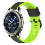 Dây Đồng Hồ Silicone Hai Màu 22mm, Cho Samsung Galaxy Watch3 45mm, Cho Samsung Galaxy Watch 46mm, Cho Samsung Gear S3 Classic, Cho Samsung Gear S3 Frontier