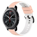 Dây Đồng Hồ Silicone Hai Màu 22mm, Cho Samsung Galaxy Watch3 45mm, Cho Samsung Galaxy Watch 46mm, Cho Samsung Gear S3 Classic, Cho Samsung Gear S3 Frontier