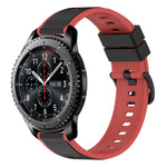 Dây Đồng Hồ Silicone Hai Màu 22mm, Cho Samsung Galaxy Watch3 45mm, Cho Samsung Galaxy Watch 46mm, Cho Samsung Gear S3 Classic, Cho Samsung Gear S3 Frontier
