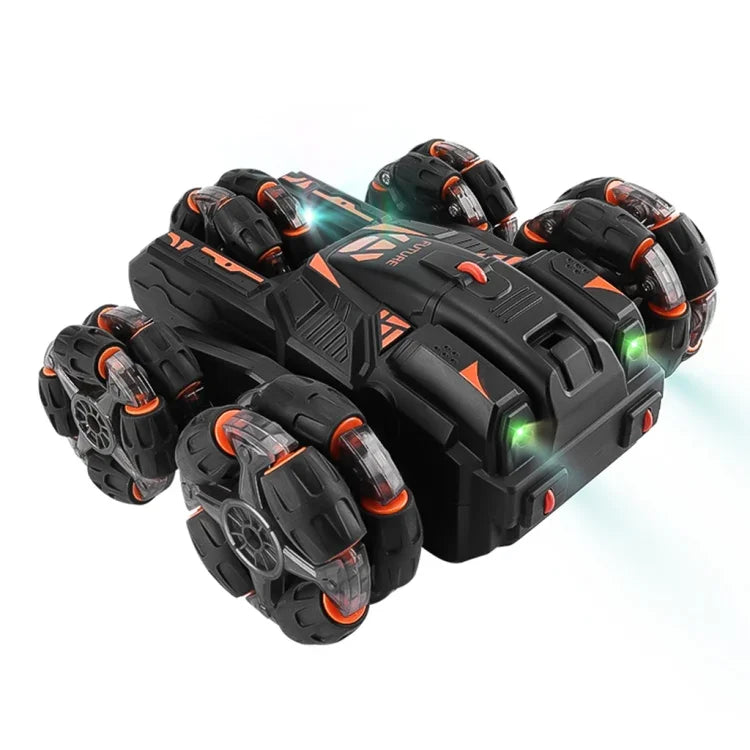Xe điều khiển từ xa đa chức năng MoFun năm bánh với tay đòn xoay 360 độ 2.4G, điều khiển đơn, điều khiển đôi