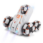 Xe điều khiển từ xa đa chức năng MoFun năm bánh với tay đòn xoay 360 độ 2.4G, điều khiển đơn, điều khiển đôi