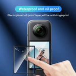 2 miếng dán bảo vệ cong HD trong suốt cho Insta360 X3 STARTRC, dành cho Insta360 X3