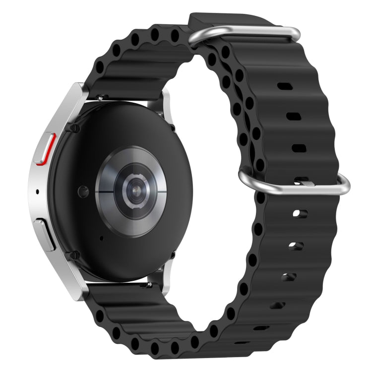 Ocean Style Solid Color Silicone Watch Band, For Amazfit GTR 4 22mm, For Amazfit GTS 4 Mini 20mm