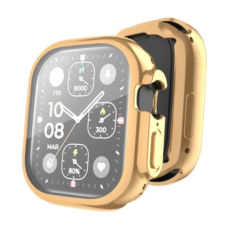 Ốp lưng TPU mềm mạ điện phủ toàn bộ ENKAY cho Apple Watch Ultra 3 / 2 / 1 49mm kèm miếng dán màn hình