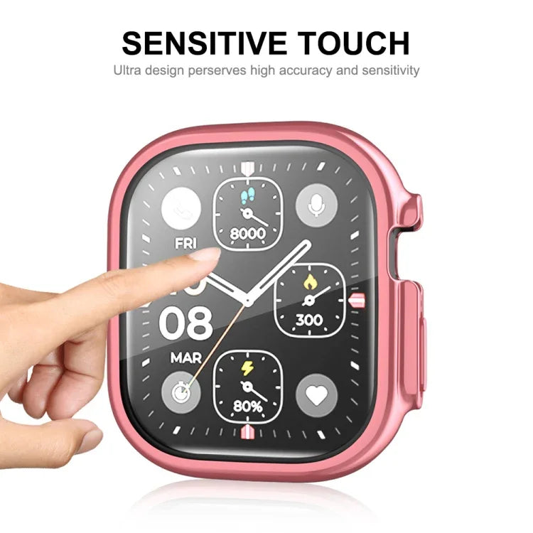 Ốp lưng TPU mềm mạ điện phủ toàn bộ ENKAY cho Apple Watch Ultra 3 / 2 / 1 49mm kèm miếng dán màn hình