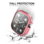 Ốp lưng TPU mềm mạ điện phủ toàn bộ ENKAY cho Apple Watch Ultra 3 / 2 / 1 49mm kèm miếng dán màn hình