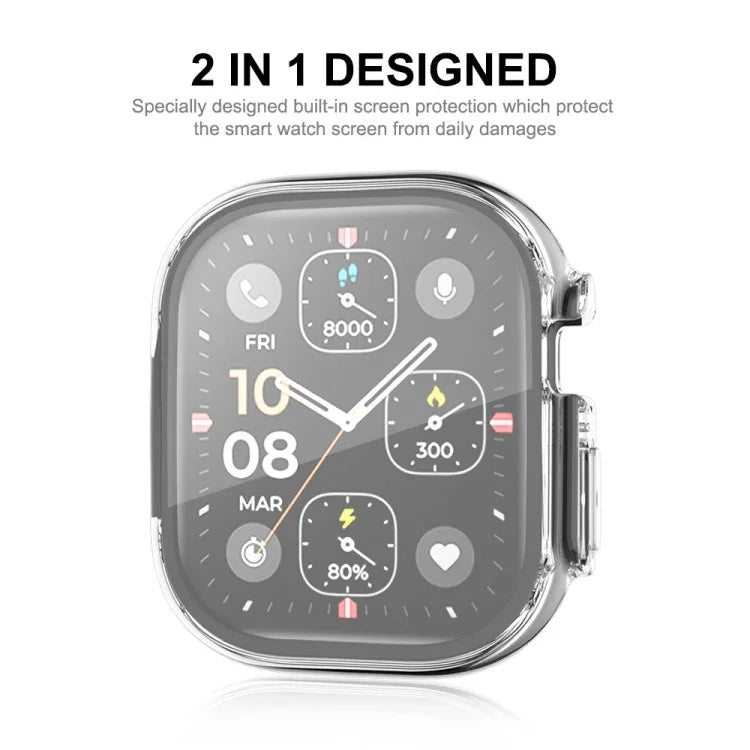 Ốp Lưng TPU Mềm Trong Suốt Bao Phủ Toàn Bộ ENKAY kèm Miếng Dán Màn Hình cho Apple Watch Ultra / Ultra 2 49mm