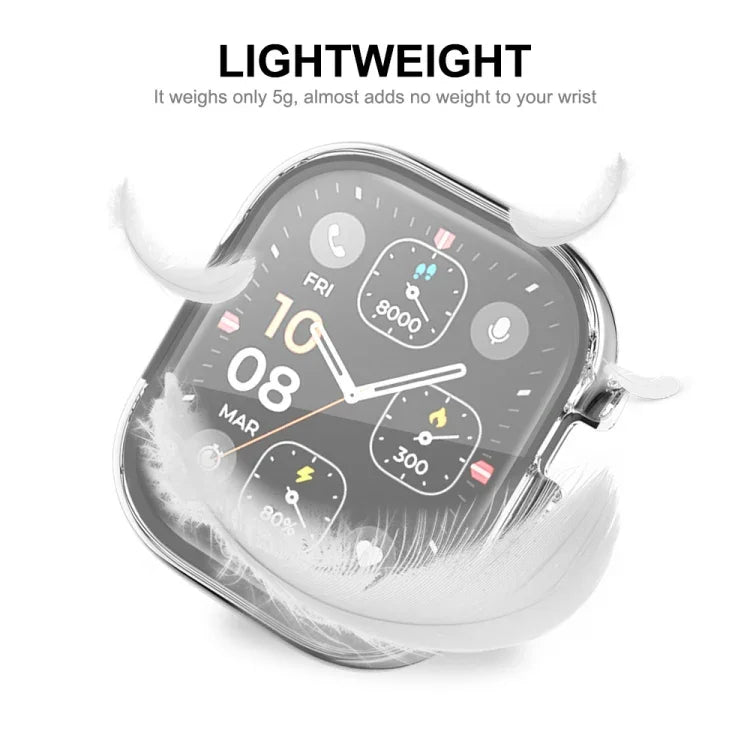 Ốp Lưng TPU Mềm Trong Suốt Bao Phủ Toàn Bộ ENKAY kèm Miếng Dán Màn Hình cho Apple Watch Ultra / Ultra 2 49mm