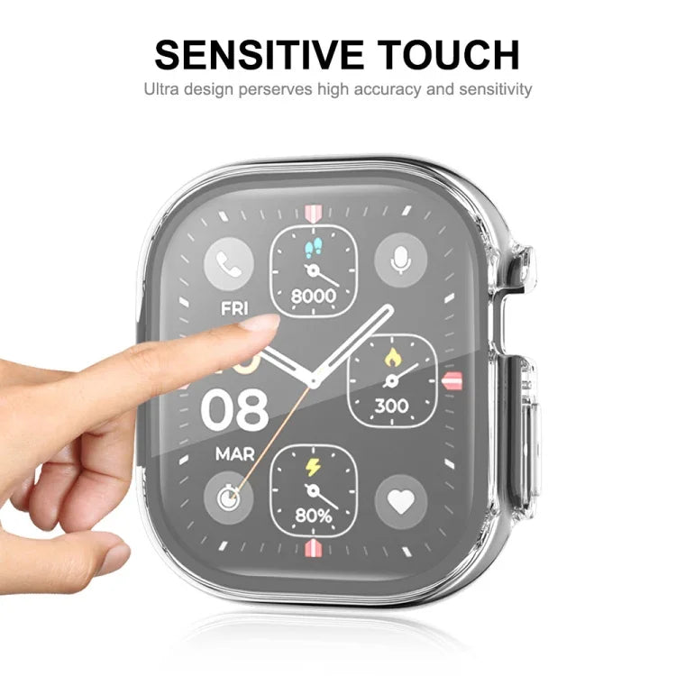 Ốp Lưng TPU Mềm Trong Suốt Bao Phủ Toàn Bộ ENKAY kèm Miếng Dán Màn Hình cho Apple Watch Ultra / Ultra 2 49mm