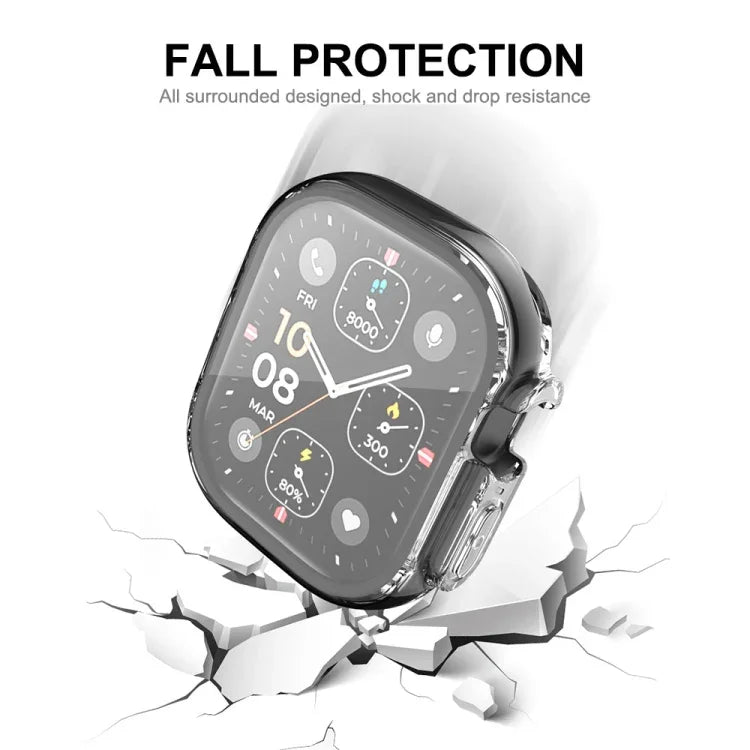 Ốp Lưng TPU Mềm Trong Suốt Bao Phủ Toàn Bộ ENKAY kèm Miếng Dán Màn Hình cho Apple Watch Ultra / Ultra 2 49mm